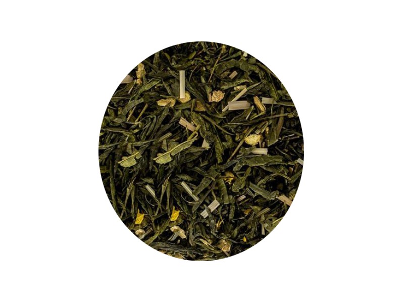 Зеленый чай с имбирем и медом 50 гр
