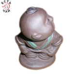 Глиняная Игрушка Для Чайной Церемонии Мальчик и щенок