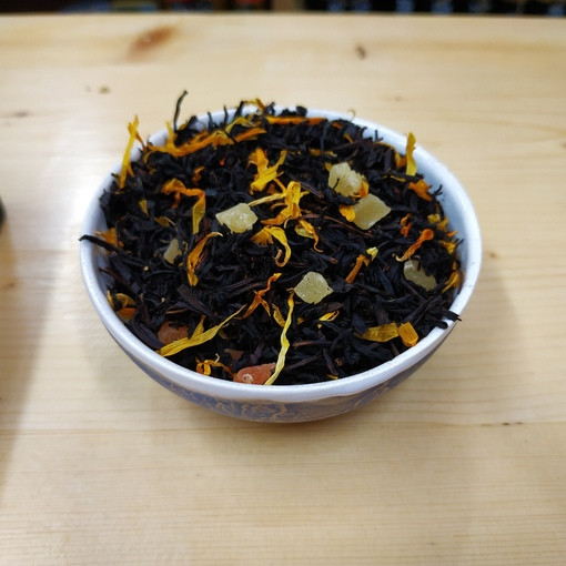 Черный чай Айва с персиком 50 гр.