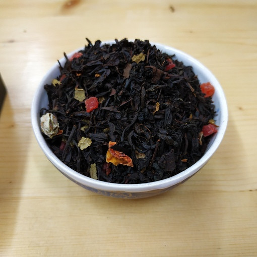Черный чай Вишня с ромом 50 гр.